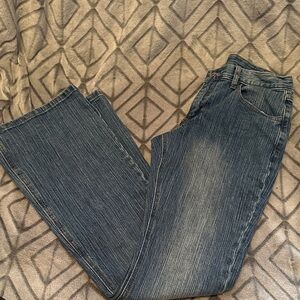 Brandy Melville Blue Boot Cut Jeans